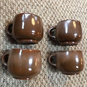 Large lot of brown Frankoma